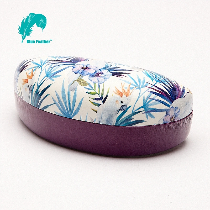 Premium Hard Sunglasses Case with Multicolor Blossom Designs for Modern Females