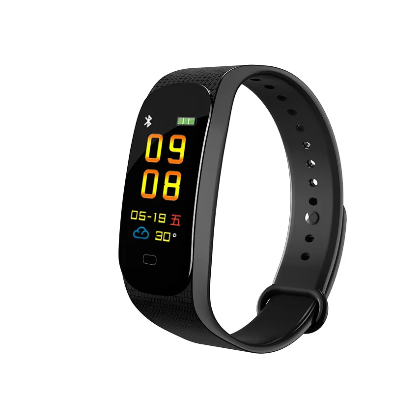 2019 New Bluetooth smart bracelet with camera for men and Women sport wrist band watch