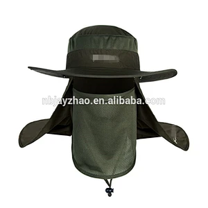Waterproof Anti Uv Full Occlusion Fishing Hat, Outdoor Climbing Cap