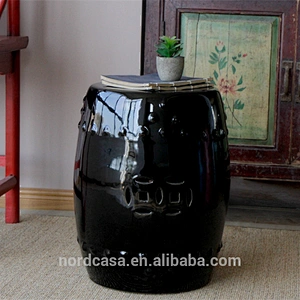 Handpainted Chinese Barrel Seat