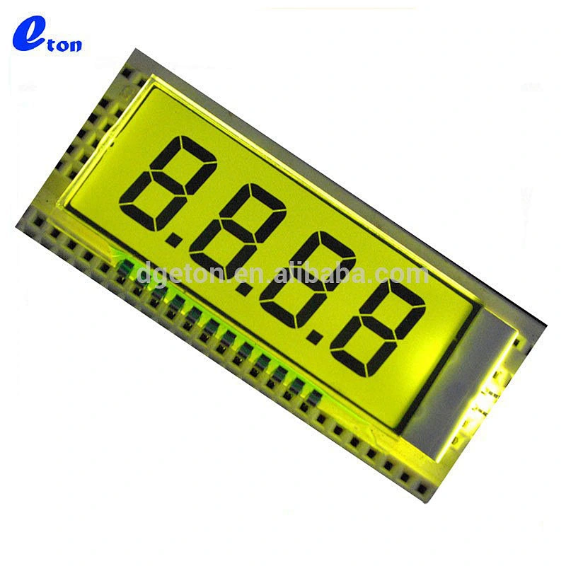 26 pin 4 digit segment TN lcd with pin connector