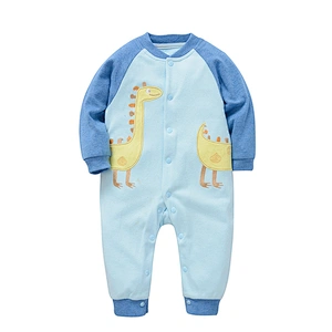 Wholesale kids winter clothing new born baby romper long sleeve clothes romper