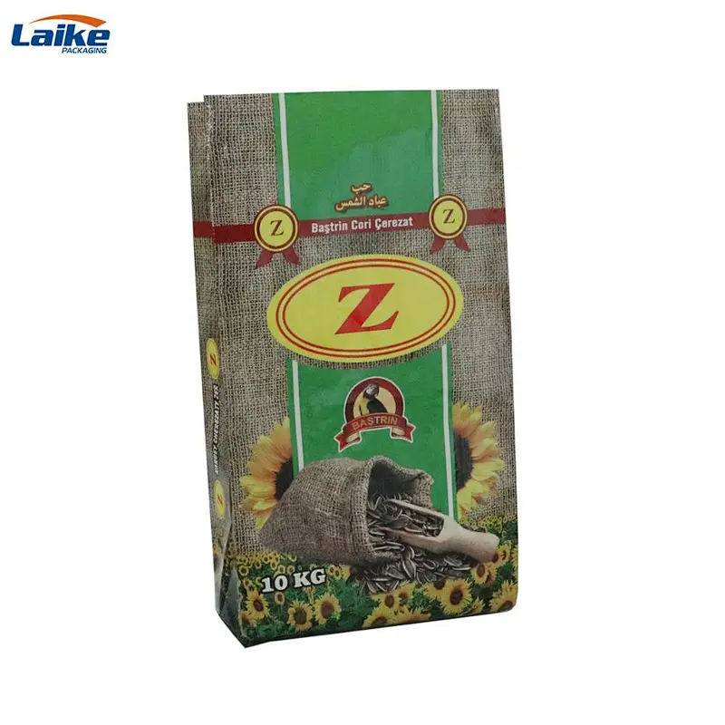 Agricultural 25kg 30kg 50kg empty pp woven rice sack philippines for packing grain maize  ,50lb plastic rice packaging bag size