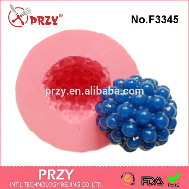 F3345 Raspberry Fruit Mold Cake Mold silicone molds
