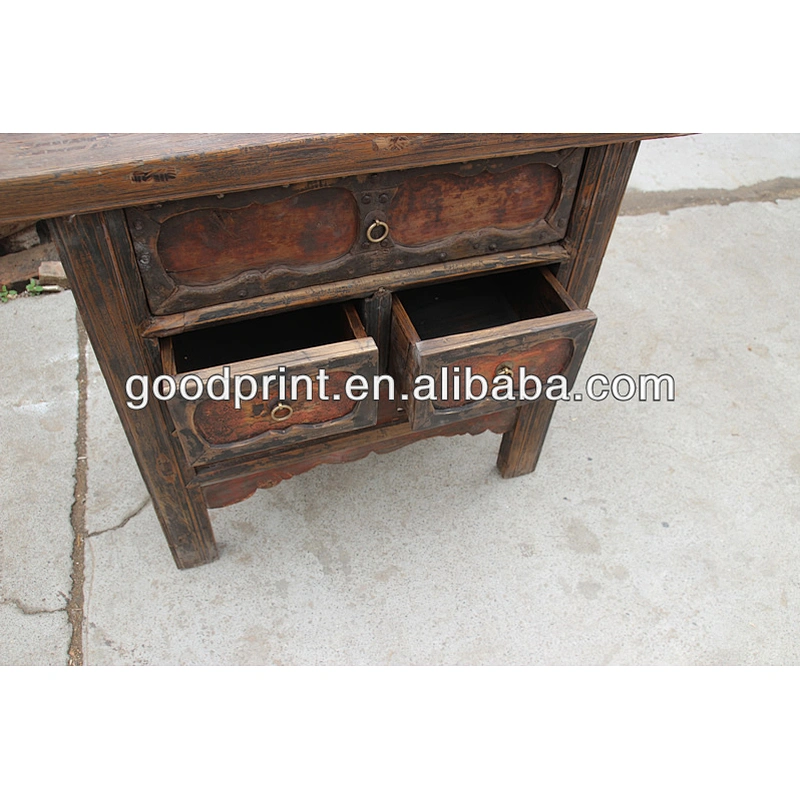 Reproduction antique chinese furniture/Side carving table
