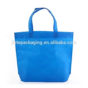 orange, red, pink different colors pp non woven fabric shopping bag with handle