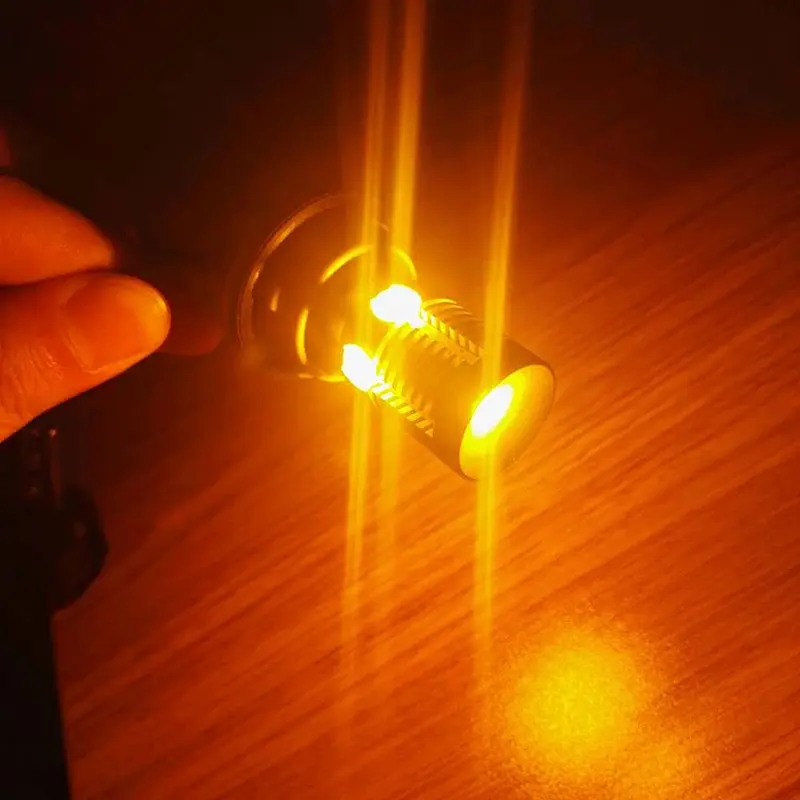 CE ROHSl CSP chip Amber white 21W T20 7440 7443 S25 1156 BA15S T10 T15 P21W W21W Canbus LED bulb