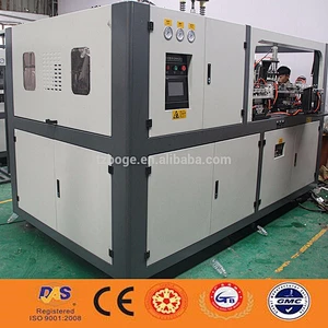 SEMI-AUTOMATIC PET water bottle blowing machine,2-cavity stretching blow molding machine.