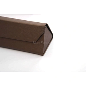 Triangle Fold Handmade Color Printing Eyeglasses Case