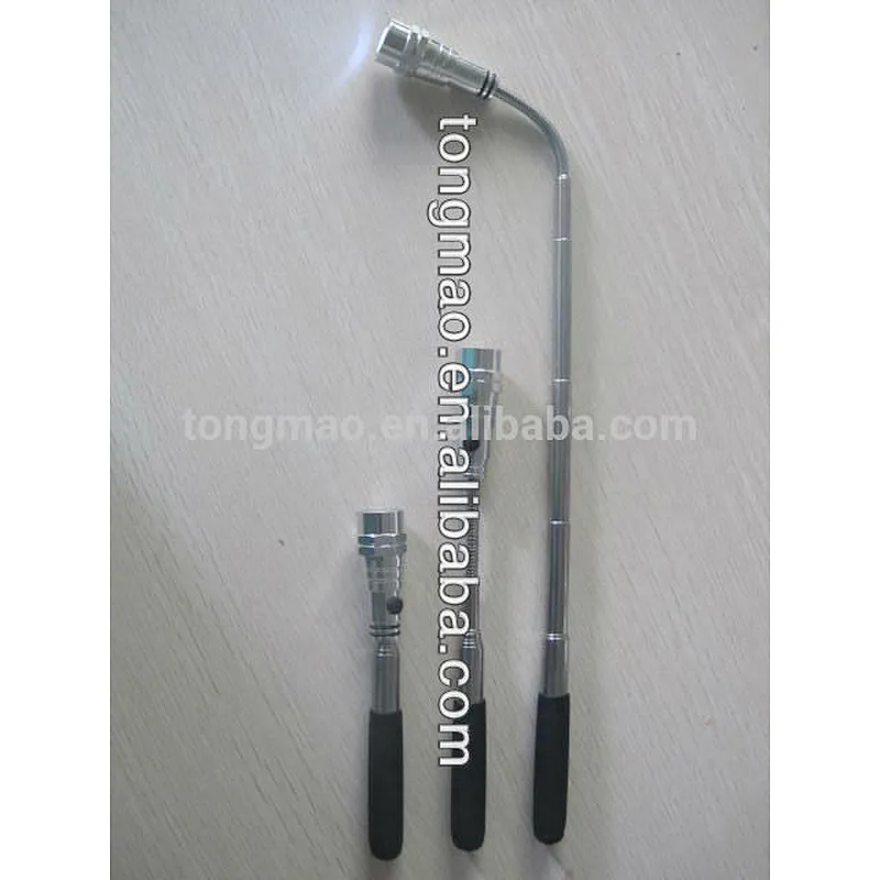 Mini LED Tool Telescopic Magnetic For Picking Up Nuts and Bolts