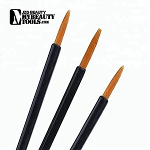 Private label custom logo eyeliner brush tips
