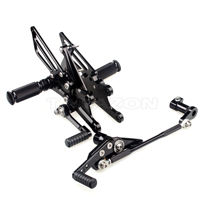 CNC billet CNC Adjustable Motorcycle Rearset Footpeg Rear Set For CBR1000RR
