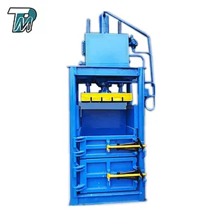 Automatic vertical hydraulic 80T waster paper baler machine