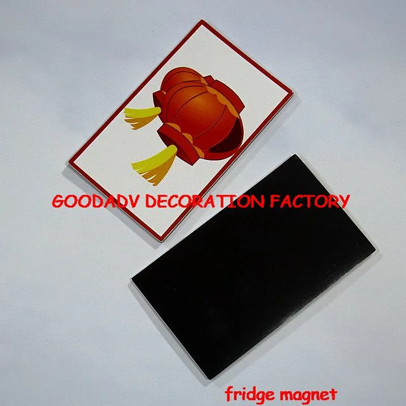 Paper printing lantern fridge magnet as promotion fridge magnet