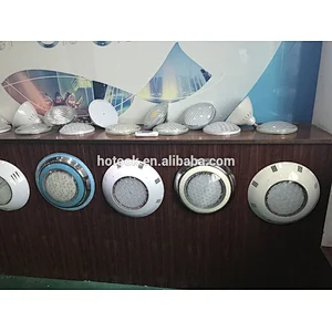 HOTOOK DIY Salt Water Waterproof RGB White ip68 LED Surface Mounted Swimming Pool Light Lampara LED Para Alberca