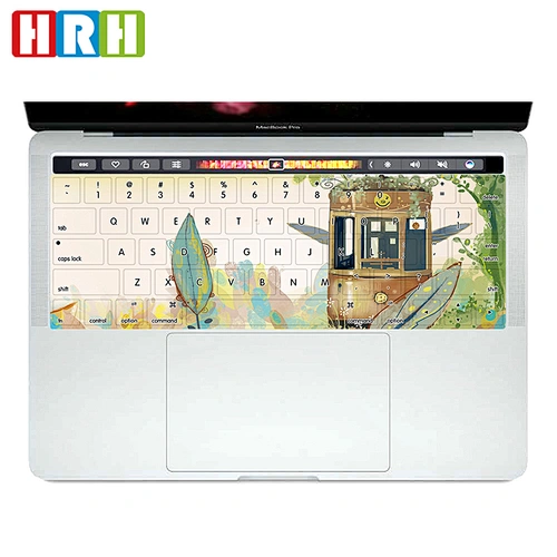 Beautiful Design Japanese tpu Keyboard Cover Skin for MacBook Pro13 15 Retina Touch Bar A1706