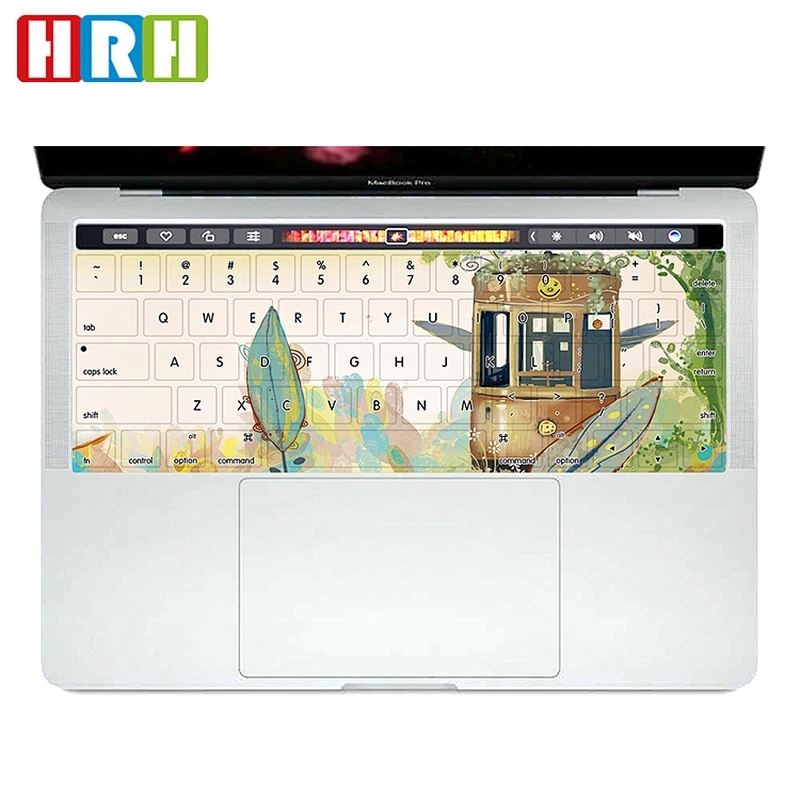 Beautiful Design Japanese tpu Keyboard Cover Skin for MacBook Pro13 15 Retina Touch Bar A1706