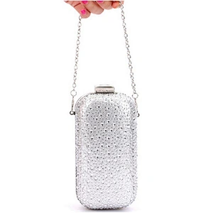Tops for women 2017 hot fix rhinestone crystal purses