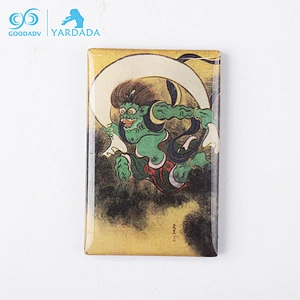 custom promotional souvenir epoxy dome coated fridge magnet