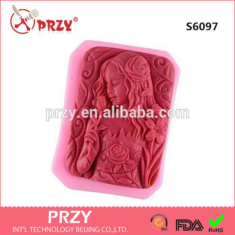 DIY Handmade Soap Molds Craft Art Silicone Soap Mold Craft Pattern