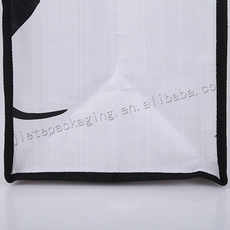 New Design Foldable And Reusable Bopp Laminated Pp Woven Tote Shopping Bag For Clothes,Shoes,Market