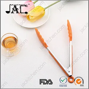 Industrial Stainless Steel Pp Bbq Food Tongs