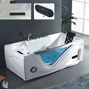 1 Person Shower Massage Hot Tub Bathtubs with acrylic shower tray