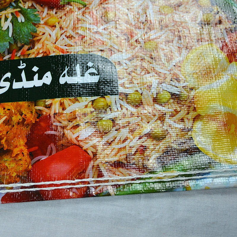 New material 25kg plastic rice packaging bag sack export to Mexico,Africa