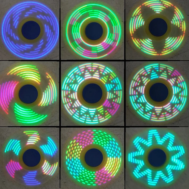 LED Hand Spinner Fidget Spinner