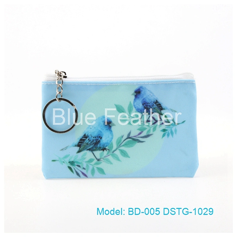 Color Animal Printing Material Pouch/Bag  Coin Purse Keychain