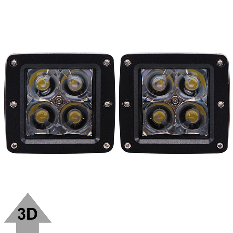 12W 16W 20W Cube 6D 5D 4D 3D 2D 3Inch Pods LED Work lights