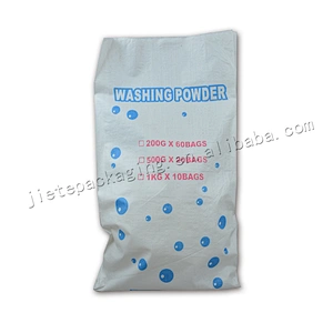 Top sale white plastic pp woven detergent packaging bag in bulk