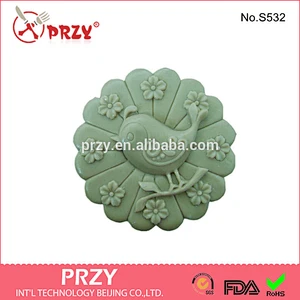 bird shape silicone soap mold supply