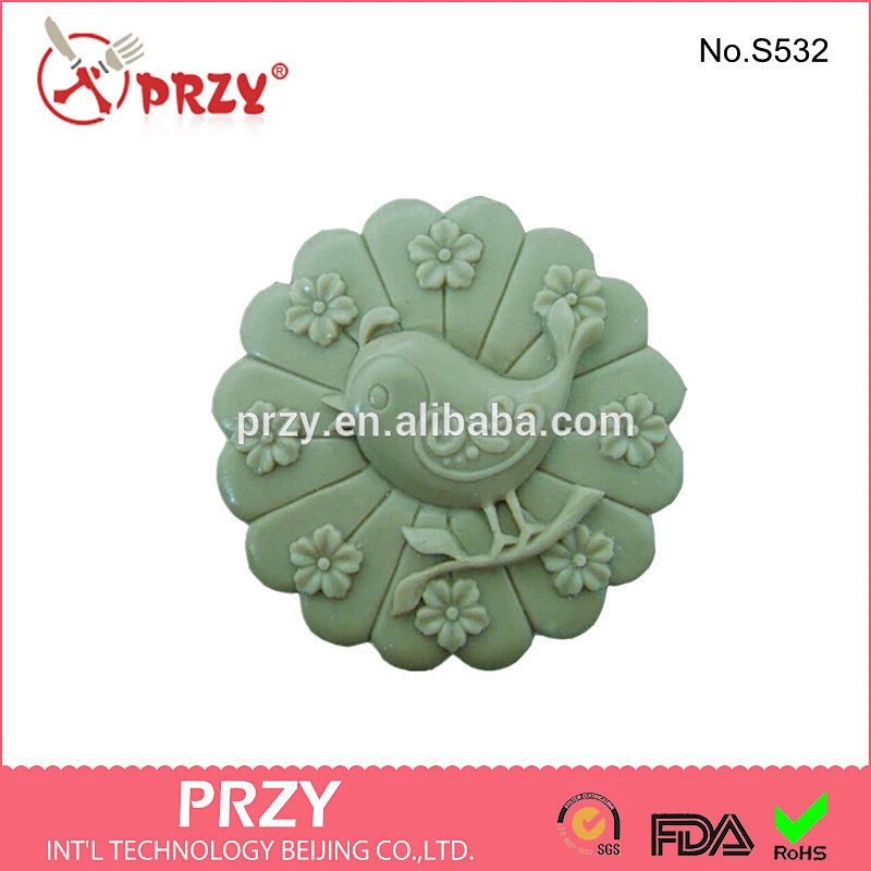 bird shape silicone soap mold supply