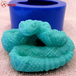 3d snake silicone soap mold snake mold for soap silicone animal soap mold