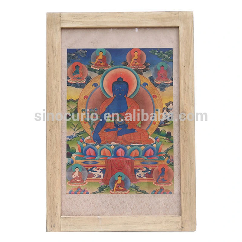 Chinese antique fabric ancestor painting