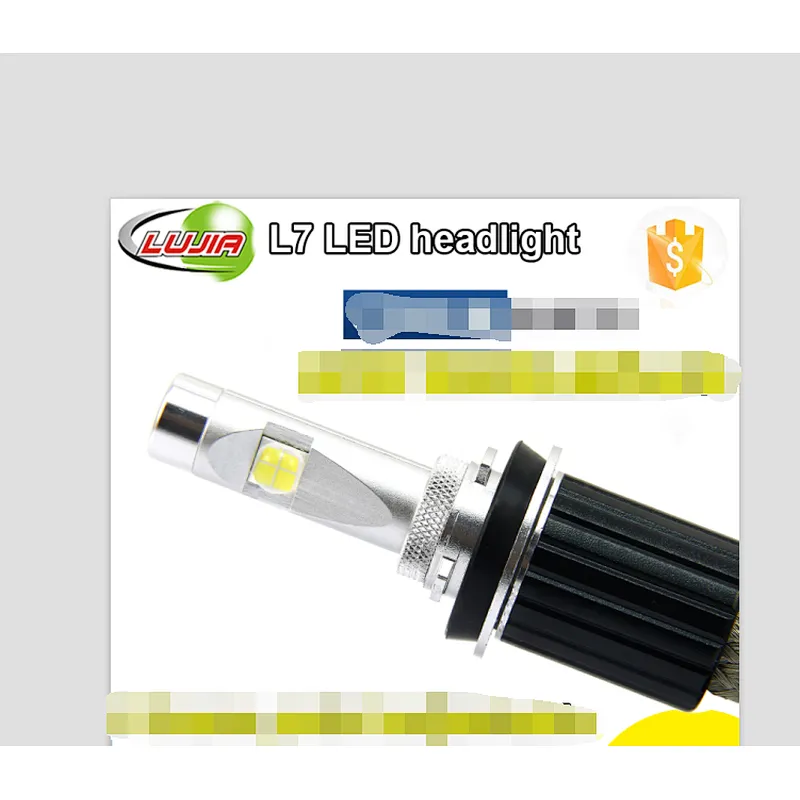 New High Power led light bulb All in One Fanless 60W 6600lm L7 Crees XHP70 H11 Cas Headlight H11 PJG19 Conversion Kit p7 t6