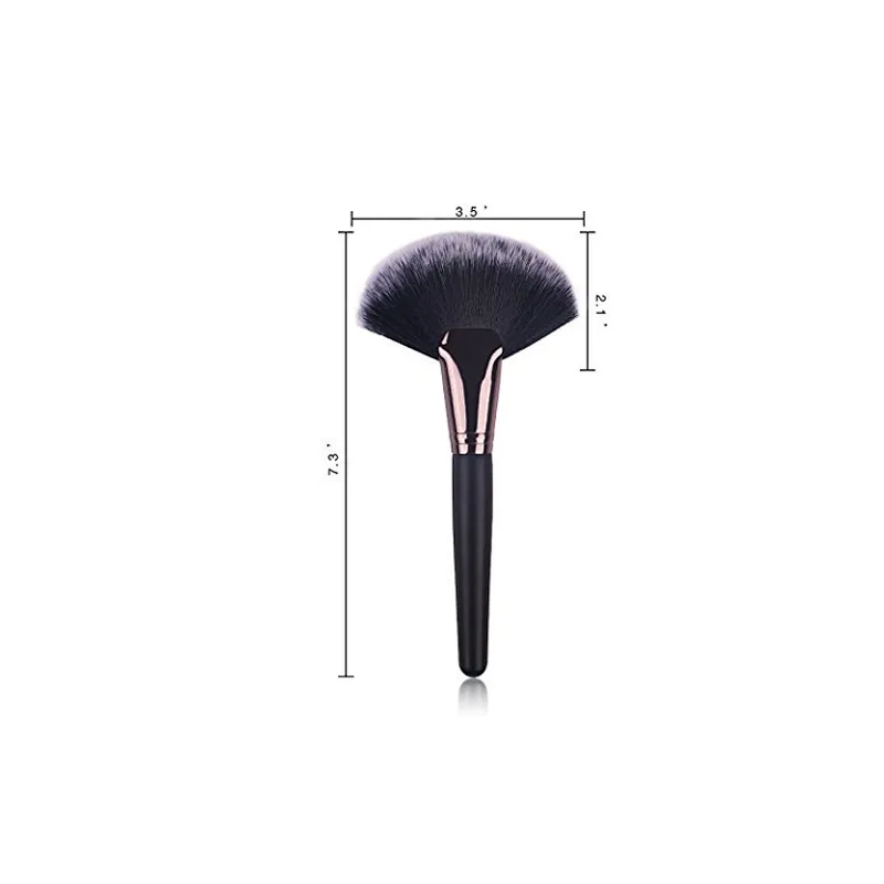 Fan Brush For Highlighter Powder Brush Foundation