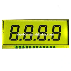 lcd 7 segment 4 digits small size Fuel Dispenser LCD display