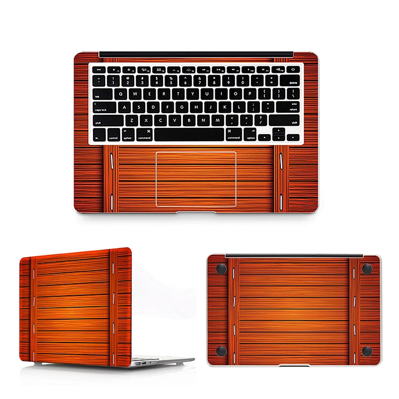 Wood skin design  for macbook wood skins whole body sticker skin