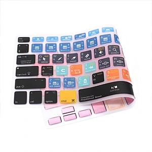 OEM russian products Propellerhead Reason Hot-keys Silicone Keyboard Protective Film laptop keyboard For Macbook Pro