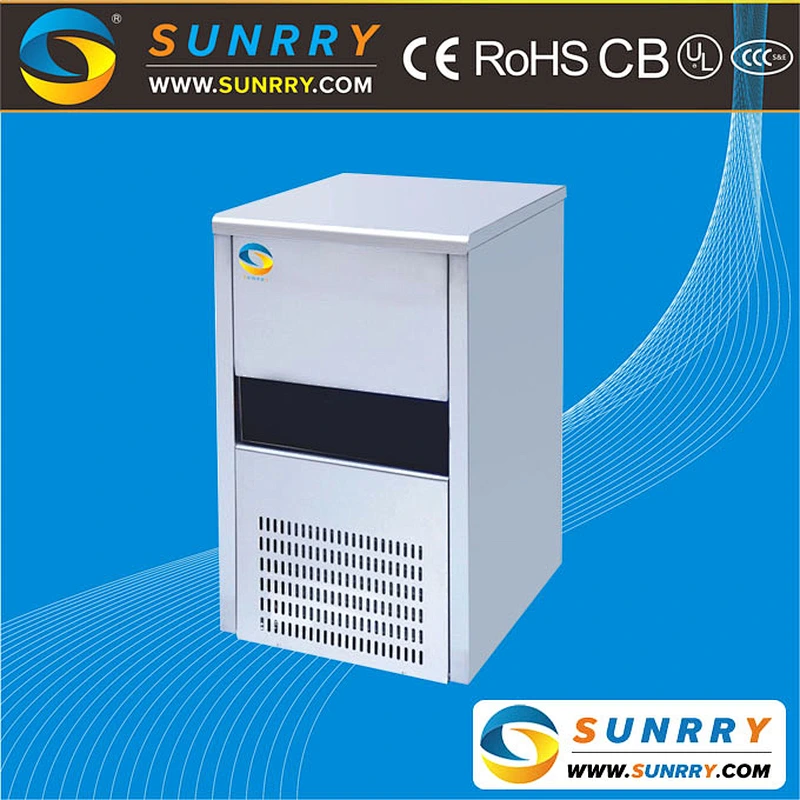 Commercial Countertop Refrigerator Ice Cube Maker Machine and Ice Making Machine with CE