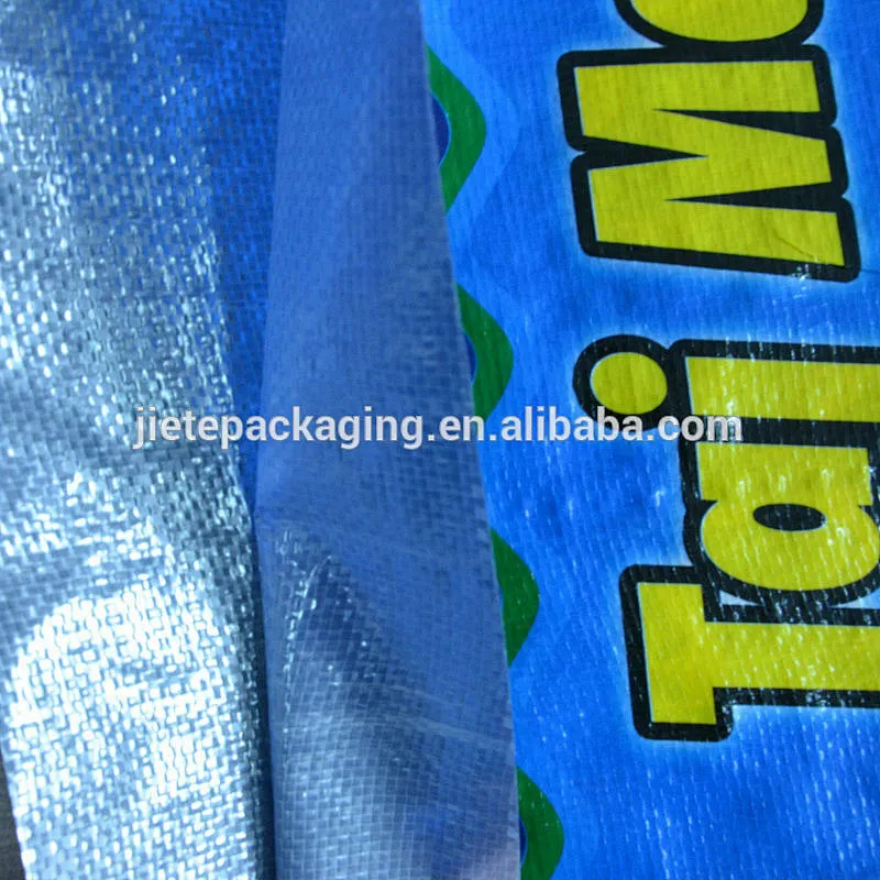 Supply professional plastic bopp laminated 25kg rice packing bag