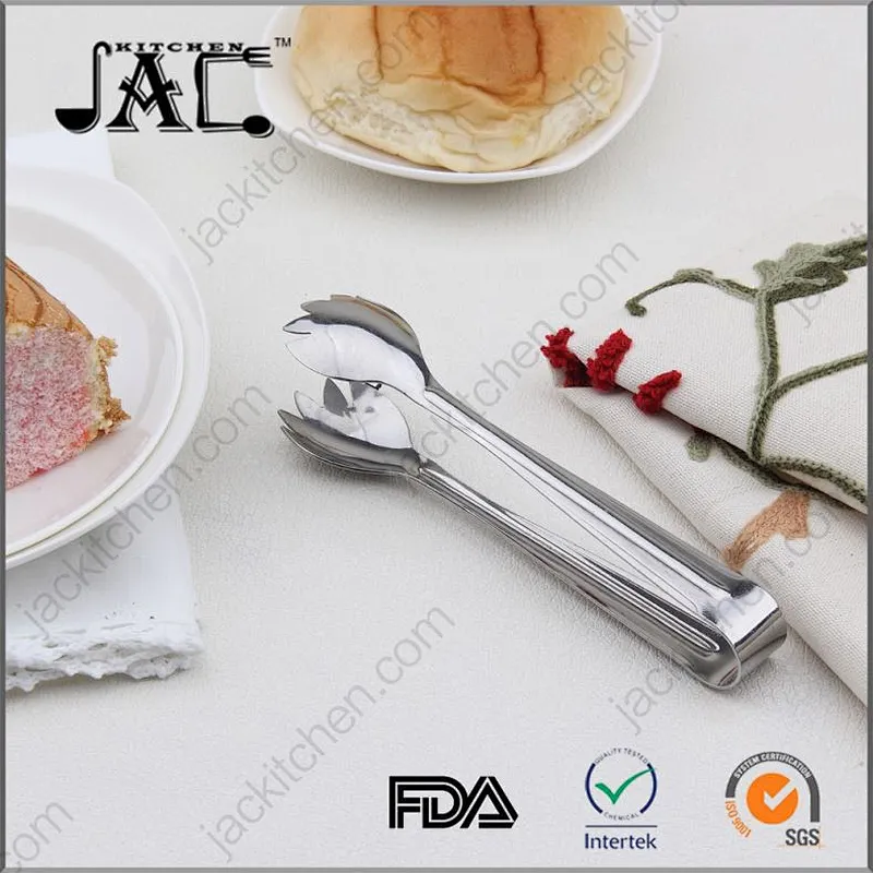 Kitchen Tools Stainless Steel Pp Food Clip Tongs