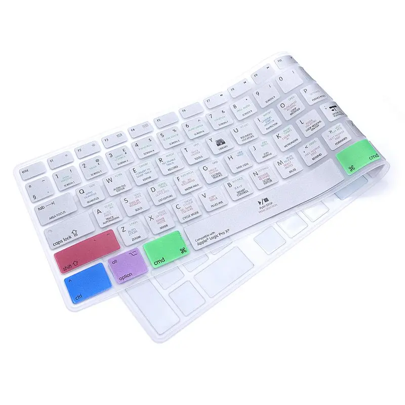 hotkey shortcut cover for desktop logic pro x shortcuts keypad skin desktop protectors For iMac G6 Desktop
