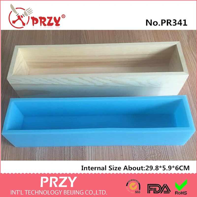 Rectangular Loaf Soap Silicone Mold Handmade DIY Silicone Molds Bar Silicone Soap Molds