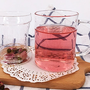 Double-layer borosilicate glass pot glass inner container for filter tea pot