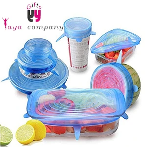 Factory directly selling Silicone food cover Silicone stretch Lids