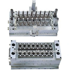 multi-cavity PET preform injection mould