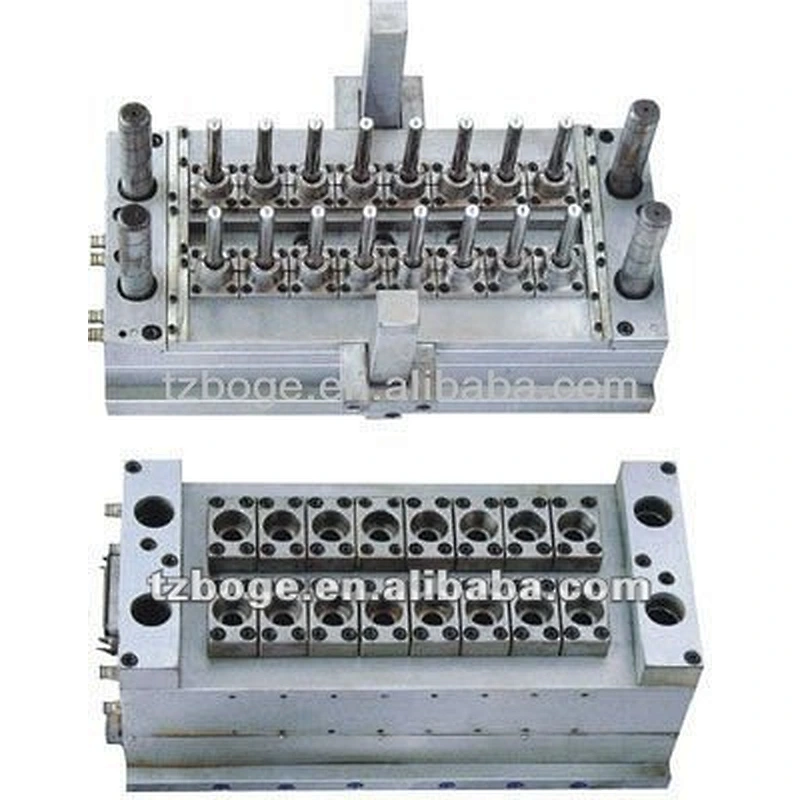 multi-cavity PET preform injection mould
